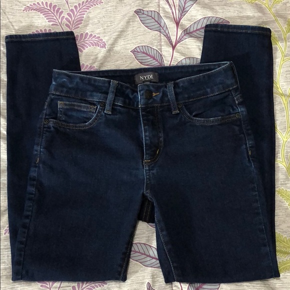 NYDJ Dark Blue Ankle Jeans - Picture 7 of 14
